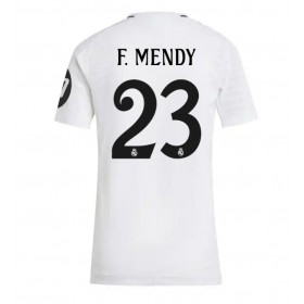 Dámské fotbalový oblečení Real Madrid Ferland Mendy #23 Domácí košile 2024-25 Krátkým Rukávem